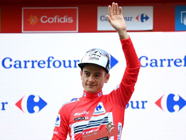 Kenny Elissonde, nuevo líder de la Vuelta a España.