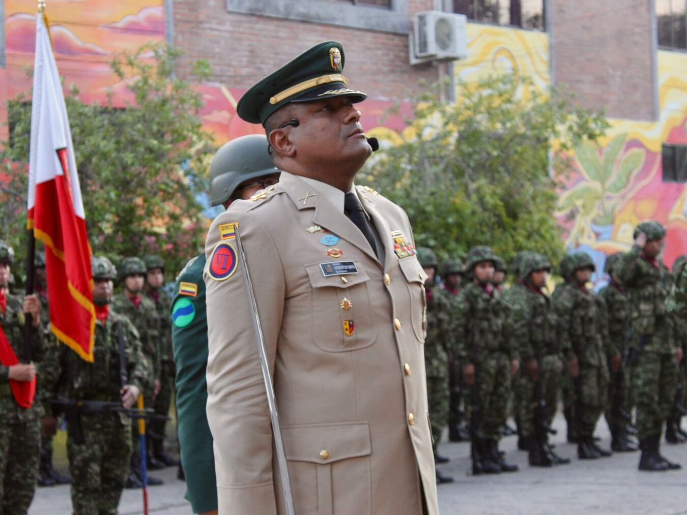 Coronel Harrynton José Smith Melo- comandante Brigada 14 del Ejército