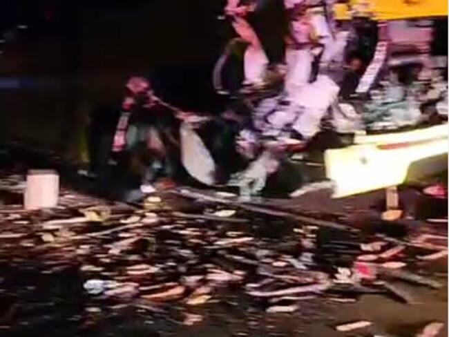 El accidente de tránsito se presentó en la vía Espinal-Ibagué