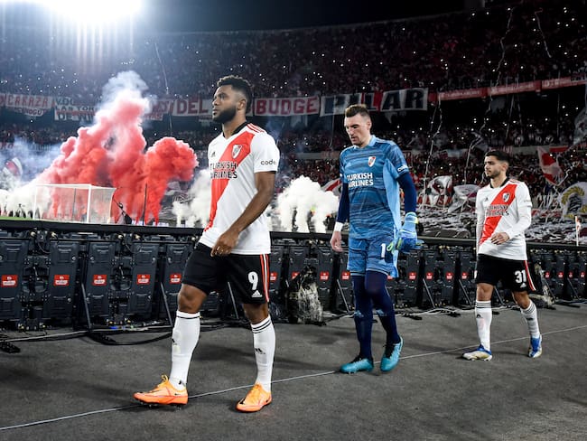 Miguel Borja, goleador de River Plate / Getty Images