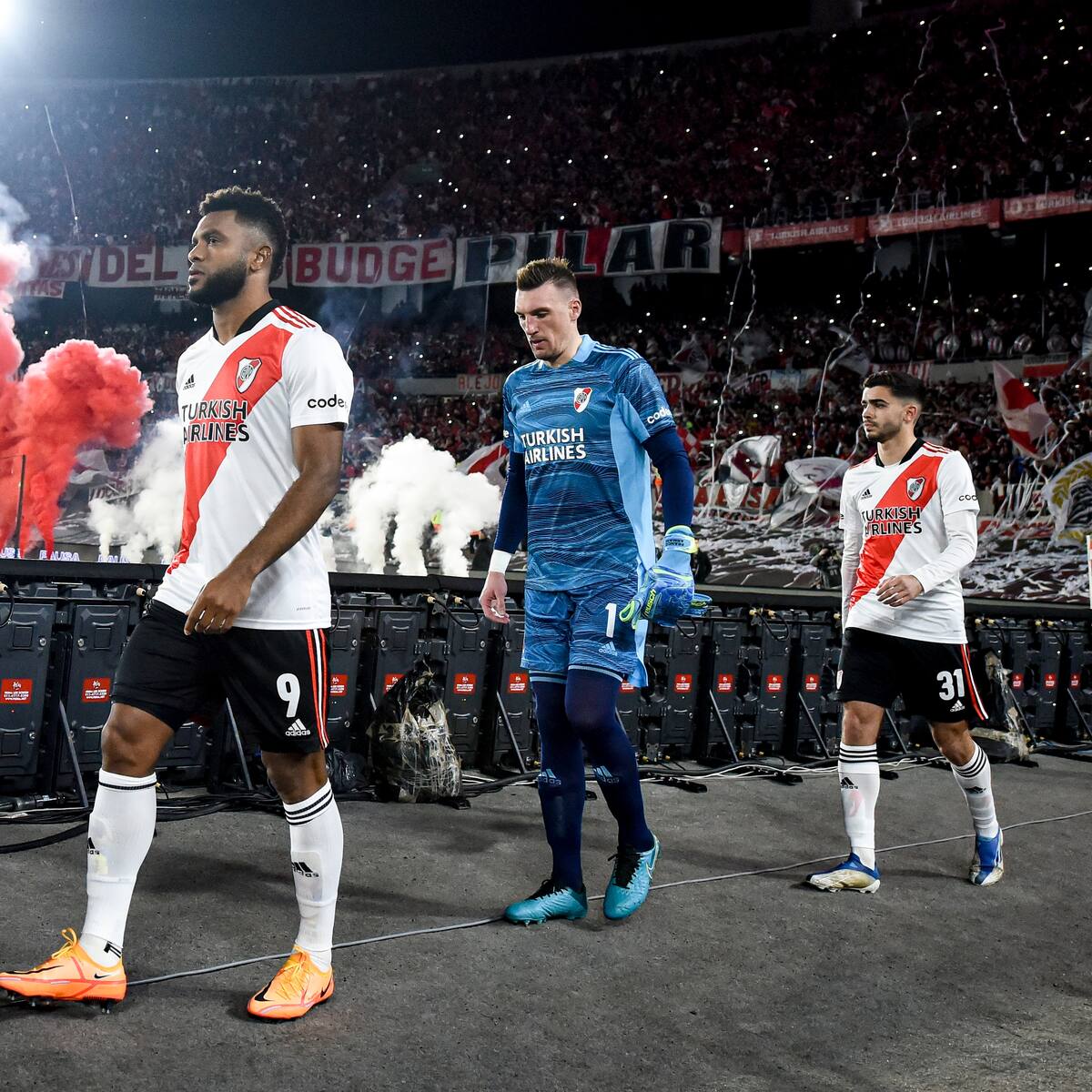Armani elogia a Borja y confía que esté ante Boca: “Es un jugador importantísimo”