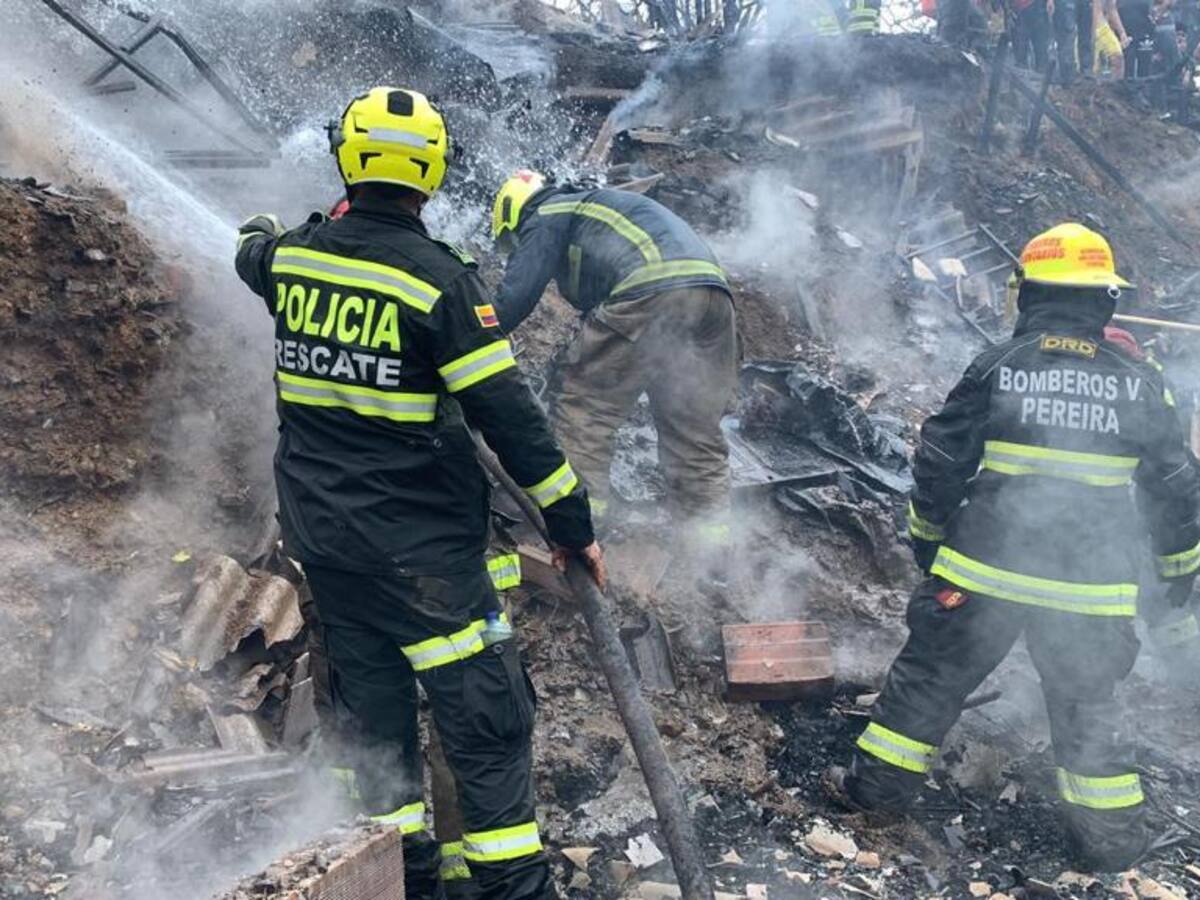 Las conexiones irregulares serían las causantes del incendio en el barrio Conquistadores