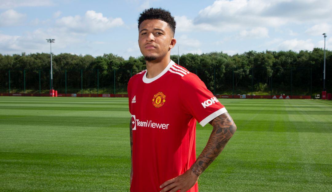 Jadon Sancho, nueva incorporación del Manchester United