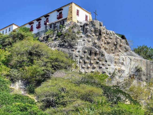 Salto del Cabrón, en el cerro La Popa