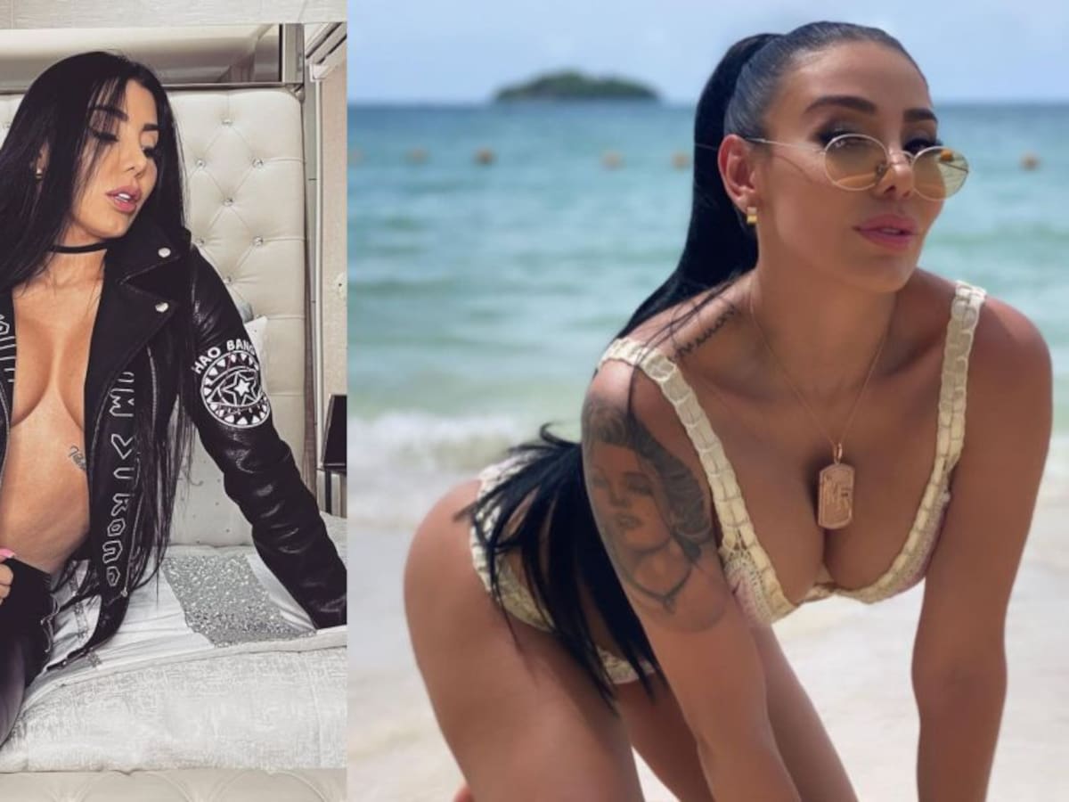 El video de Marcela Reyes modelando cubierta solamente por una toalla