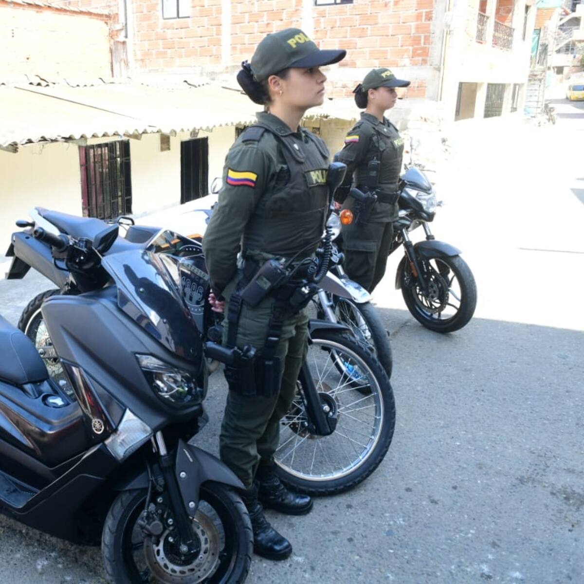 La policía desmanteló un acopio de motos robadas en Medellín