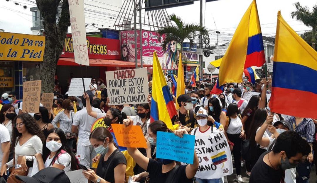 Paro Nacional en Armenia 