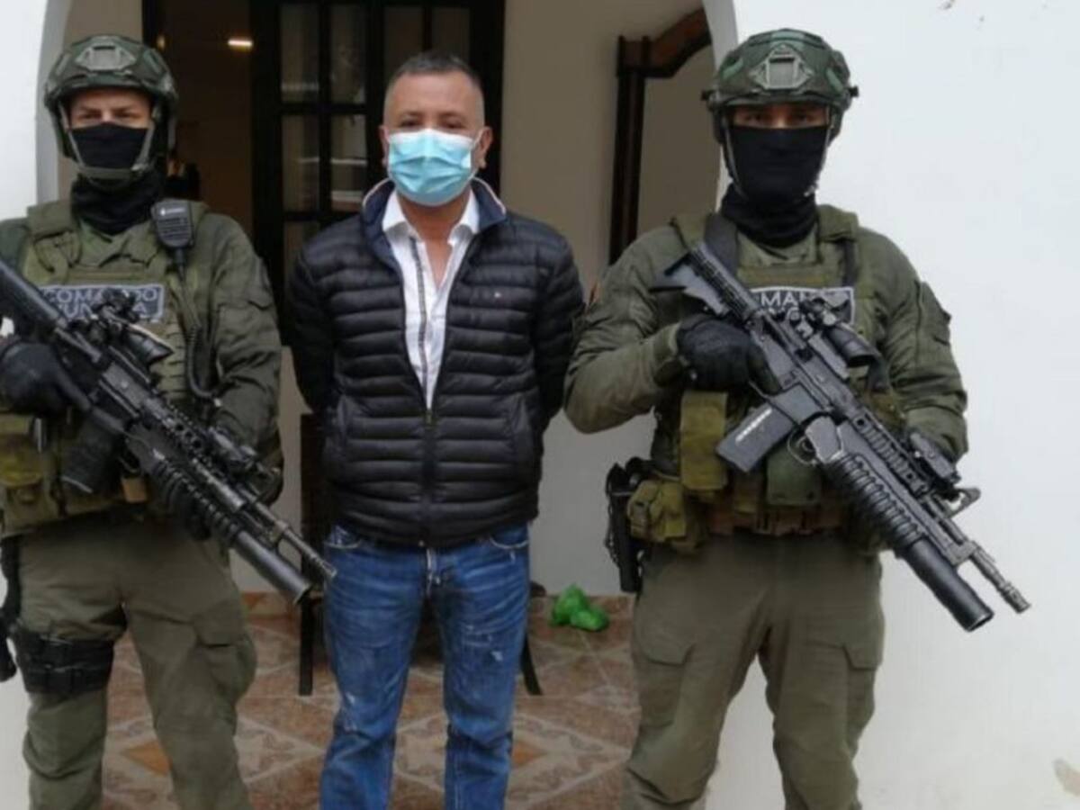 En Quimbaya, Quindío capturaron a cabecilla del Clan del Golfo