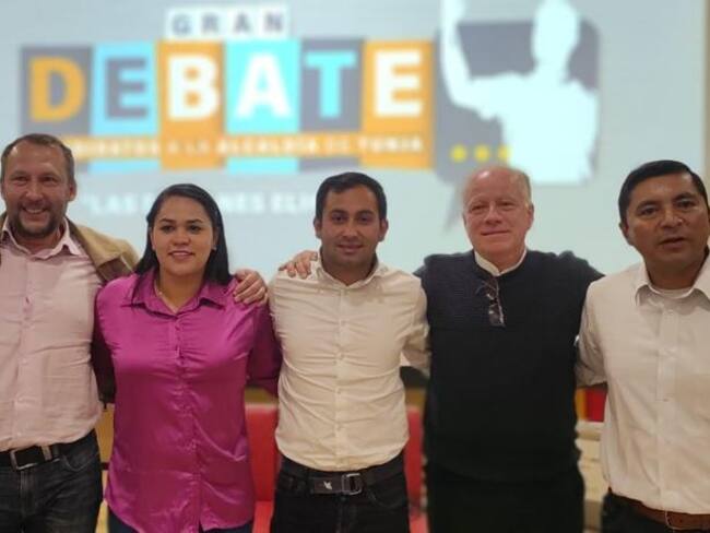 Candidatos a la Alcaldía de Tunja / Caracol Radio.