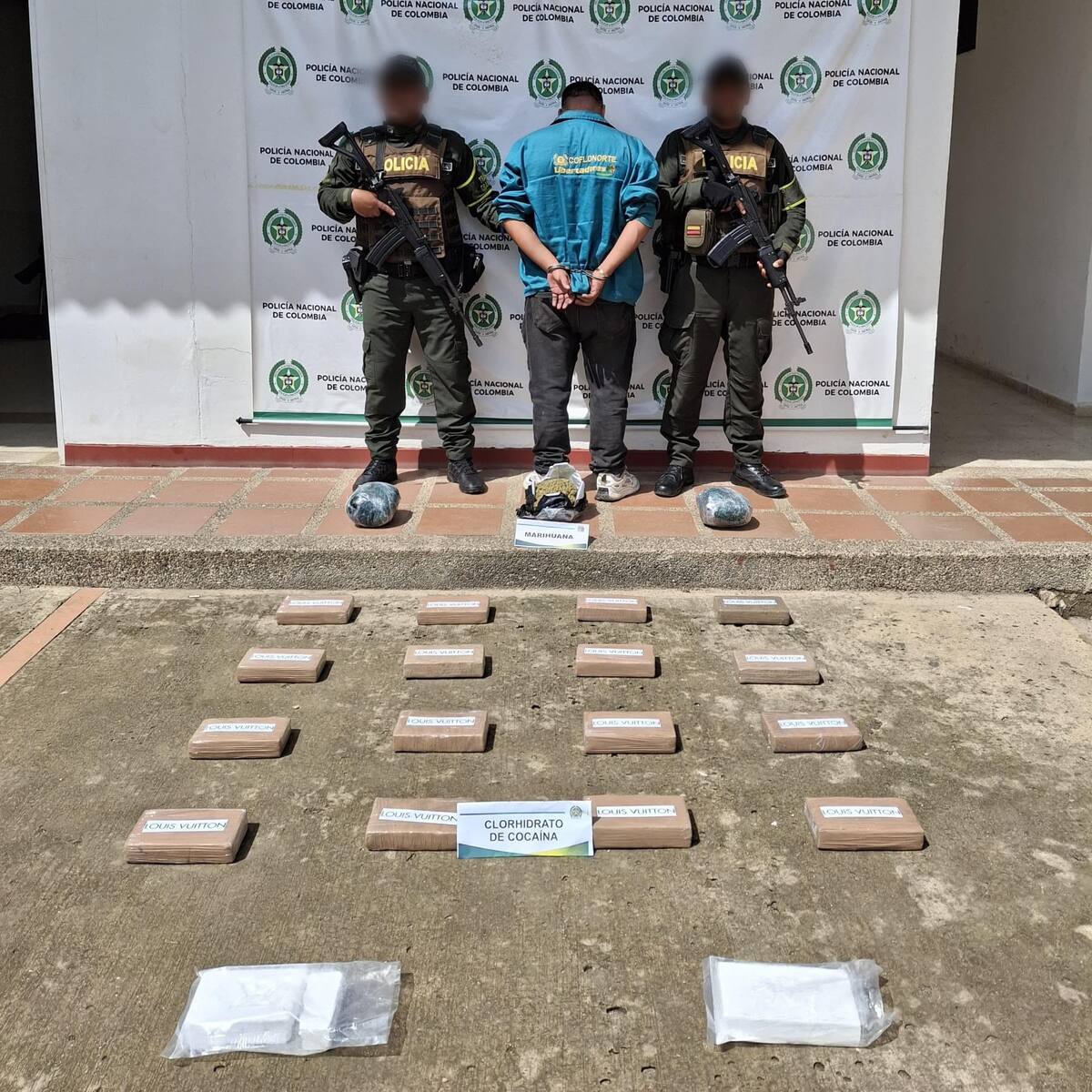 Hombre viajaba en bus intermunicipal con cocaína y marihuana: fue capturado en Bolívar