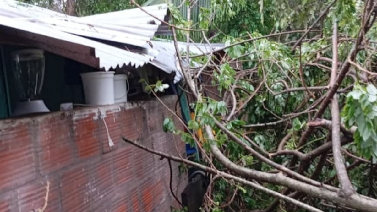 Vendaval deja unas 30 viviendas afectadas en Aguada de Pablo; autoridades evalúan daños