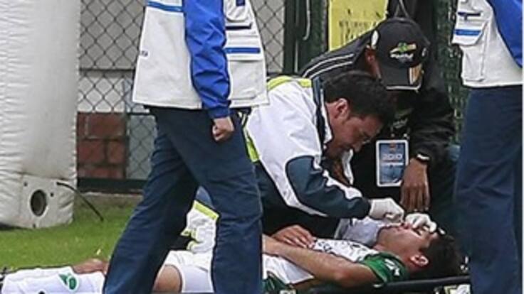 Ariel Carreño recuperó el conocimiento tras la contusión cerebral que sufrió en el partido ante el Cartagena