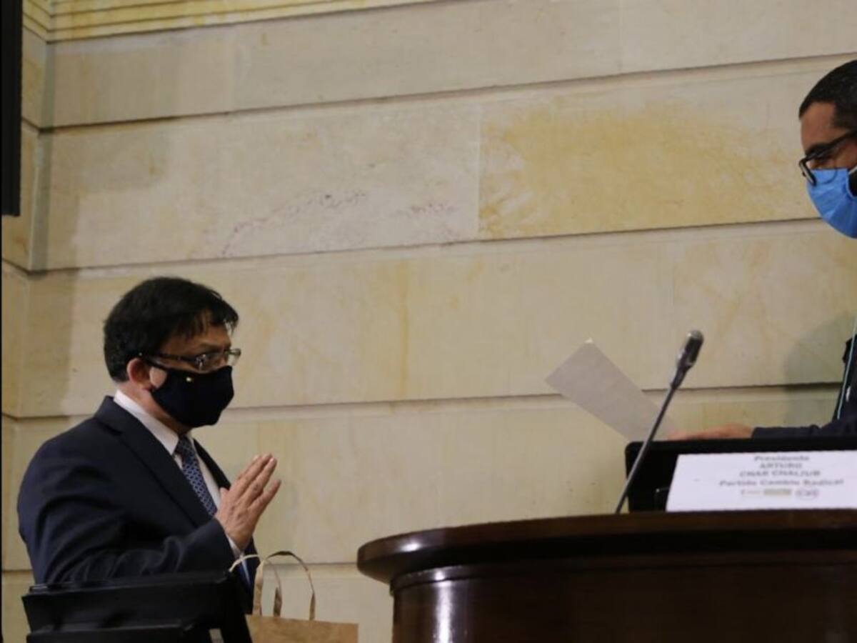 "Actuaré como un guardián del orden Constitucional": Jorge E Ibáñez