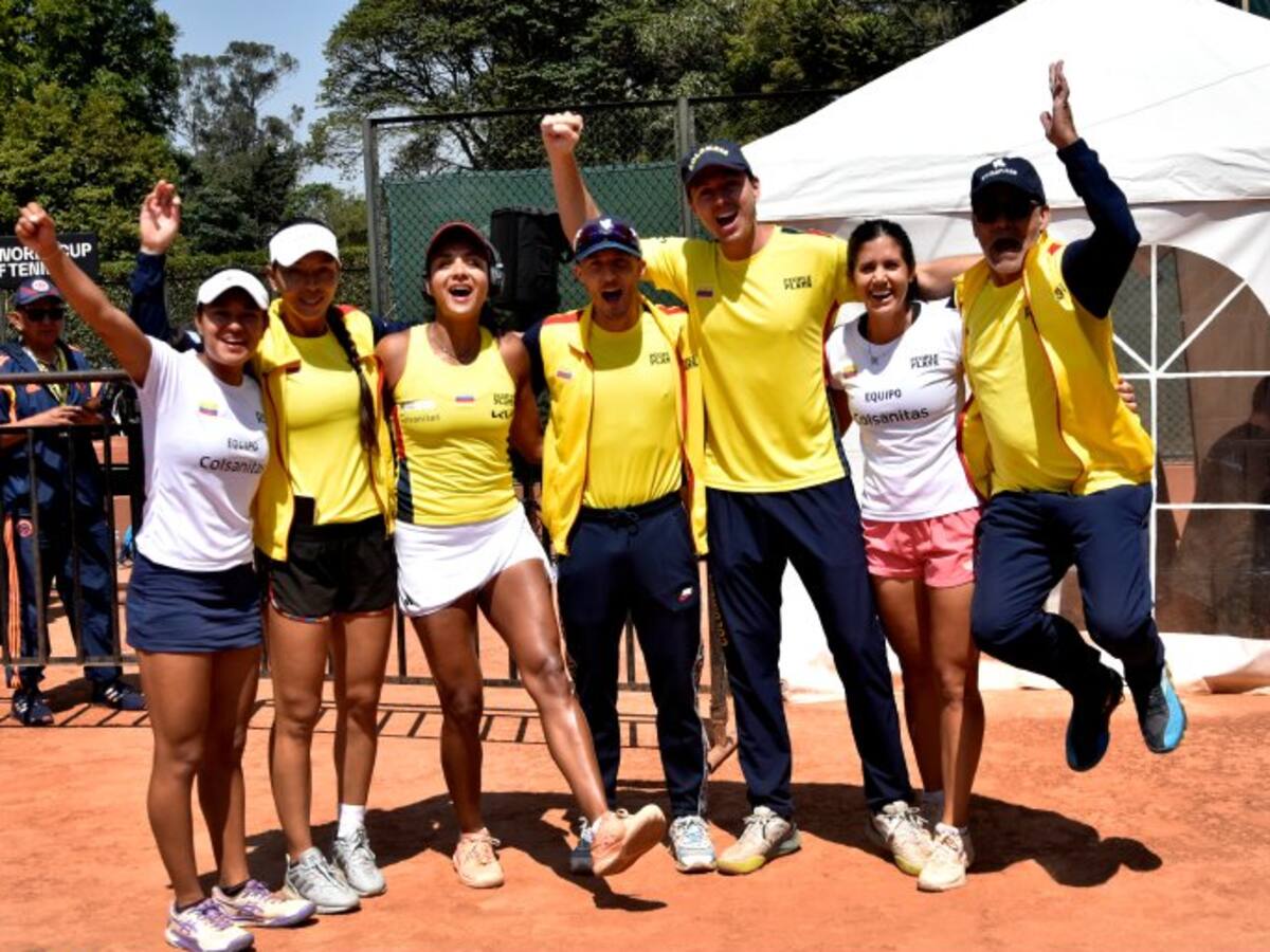 Colombia se clasificó a los ‘playoffs’ del Grupo Mundial de la Billie Jean King Cup