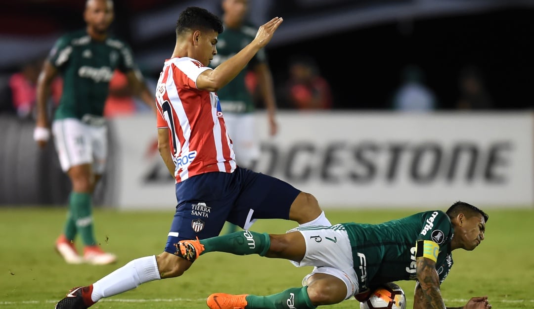 Jorge Arias durante su primera época en el Junior de Barranquilla.