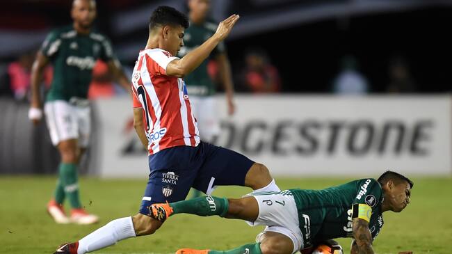 Jorge Arias durante su primera época en el Junior de Barranquilla.
