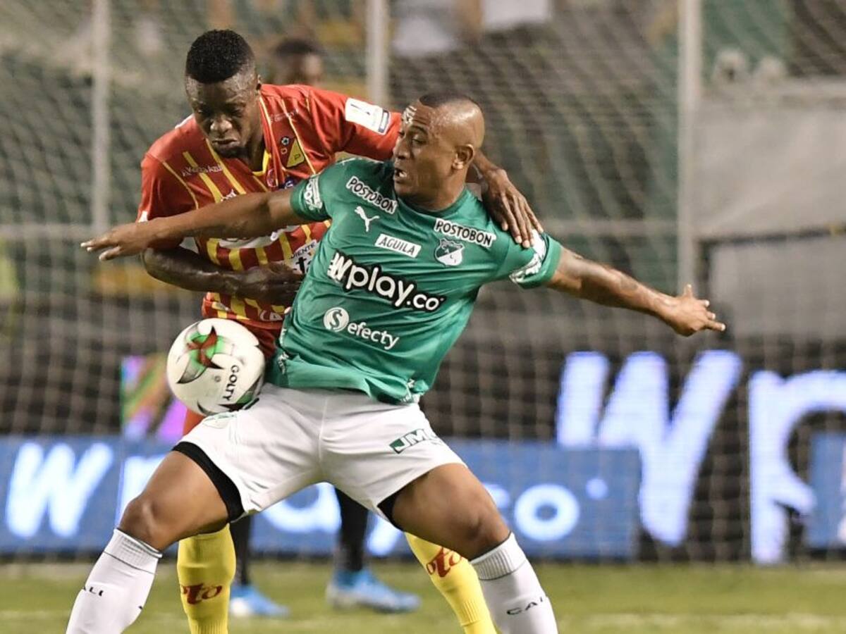 Sobre el final del partido Deportivo Pereira rescata un empate ante el Cali