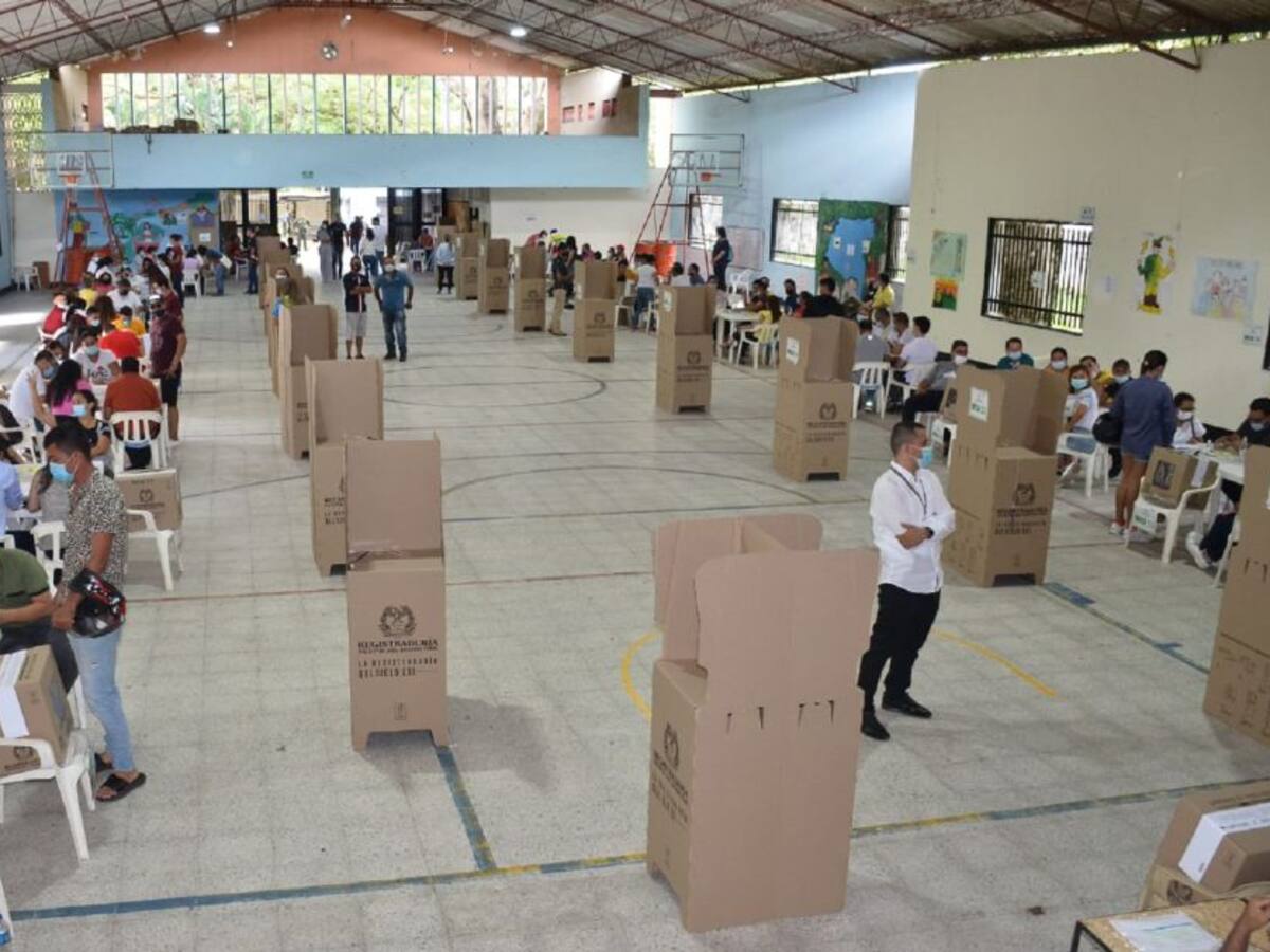 En el Huila más del 57% de los huilenses ejercieron su derecho al voto