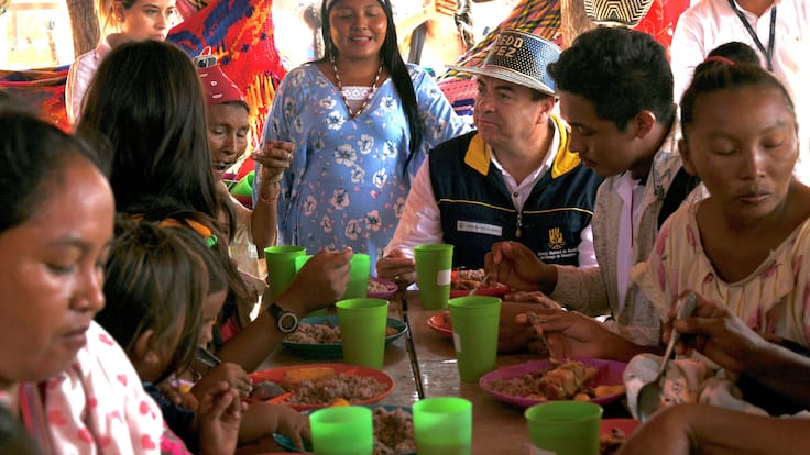 Programa ollas comunitarias en La Guajira