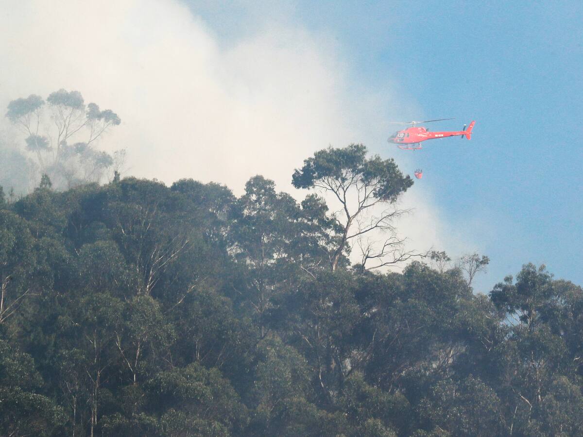 Galán sobre incendios en Bogotá: “Estamos en un momento difícil en calidad del aire”