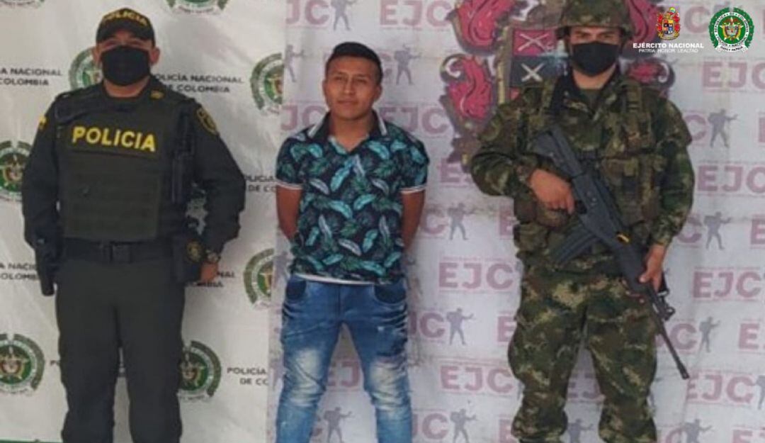 Como Abelardo Muse Ule, alias el “Flaco” era requerido por extorsión y desplazamiento forzado.