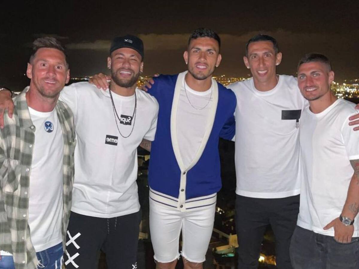 ¿Foto premonición? Messi explicó la razón de su reunión con amigos del PSG