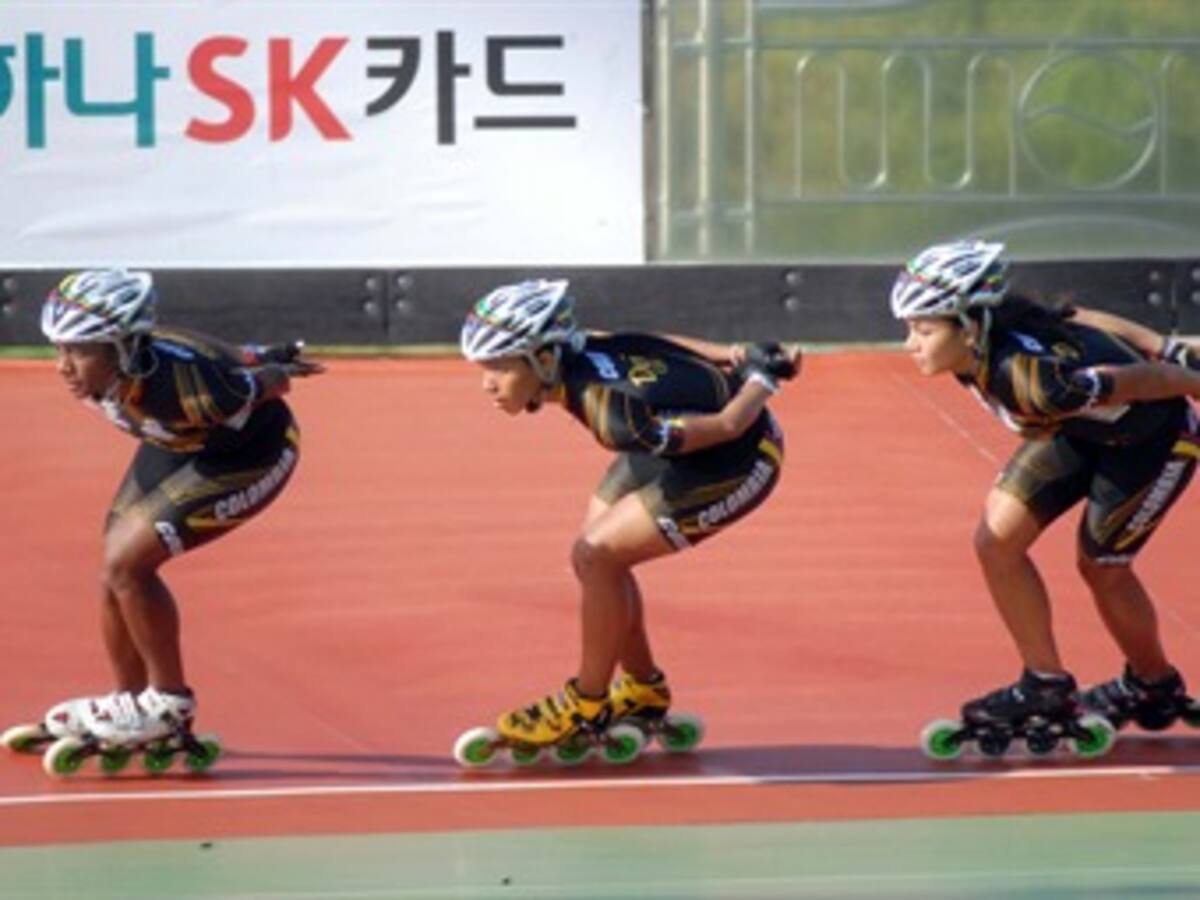 Colombia debuta con tres oros en Mundial de Patinaje