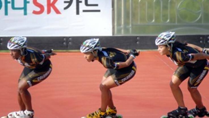 Colombia debuta con tres oros en Mundial de Patinaje