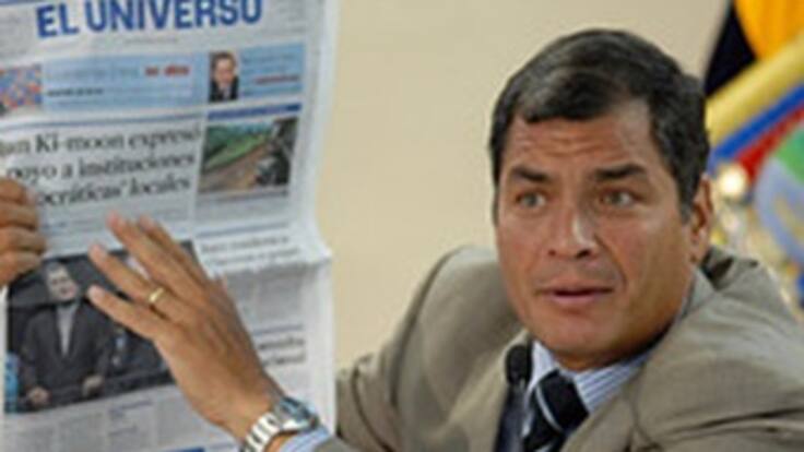 El Universo no tiene cómo pagarle a Rafael Correa