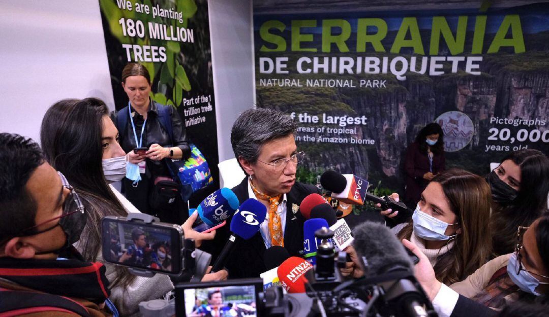 Alcaldesa expuso plan para mitigar cambio climático en el COP26