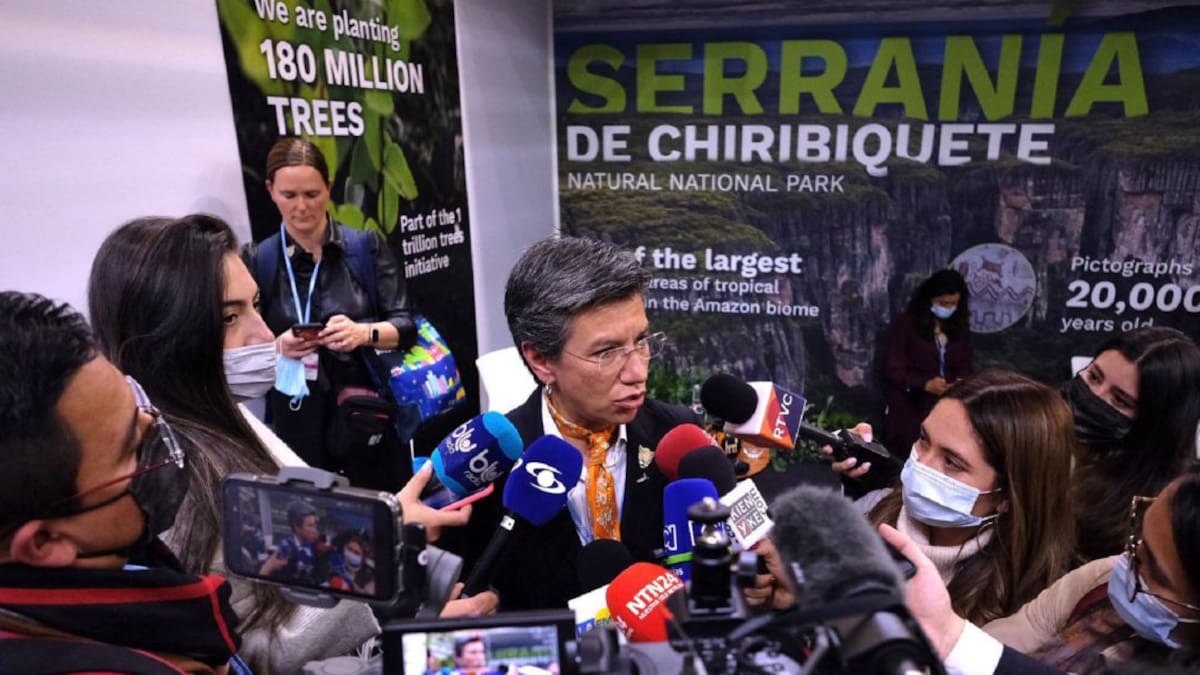 Alcaldesa expuso plan para mitigar cambio climático en el COP26