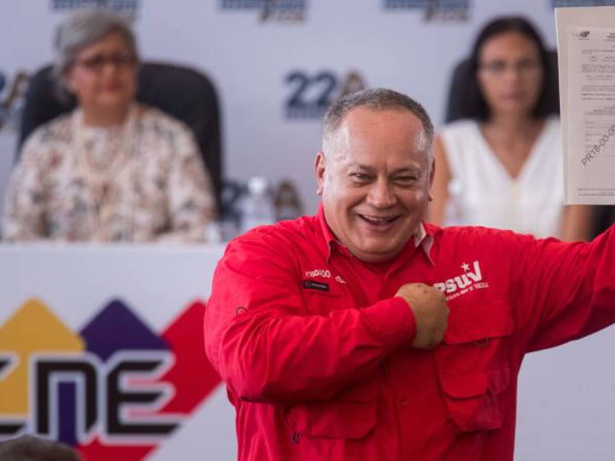 Diosdado Cabello entró a la Lista Clinton