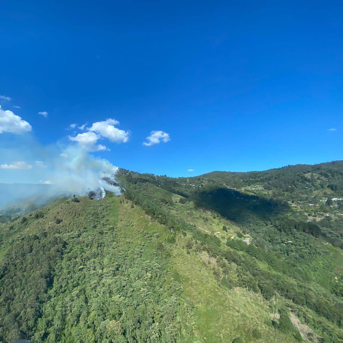 SIATA reporta 93 incendios de cobertura vegetal en el Valle de Aburrá desde el mes de junio