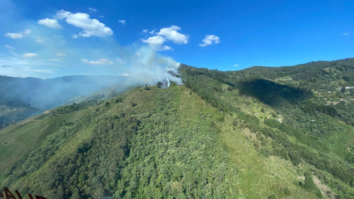 SIATA reporta 93 incendios de cobertura vegetal en el Valle de Aburrá desde el mes de junio