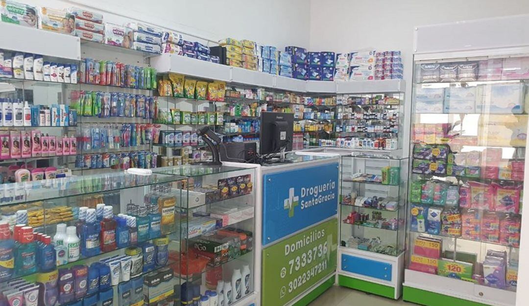 La Drogueria SantaGracia está ubicado en la carrera 13 #17-15 en pleno centro en Armenia
