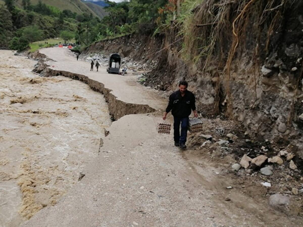 A 1000 ascienden los damnificados por invierno en el Huila