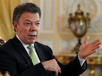 Presidente Juan Manuel Santos. Foto: Colprensa.