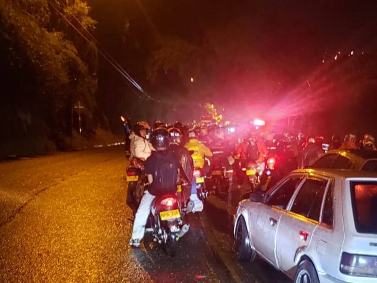 Dos ciclistas muertos dejó accidente de tránsito en vía Armenia-Calarcá