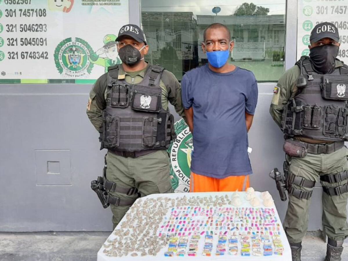 559 capturados por tráfico de estupefacientes en Cartagena durante el 2020