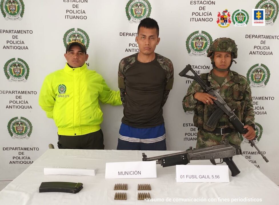 Soldado judicializado por asesinar a dos compañeros- foto fiscalía