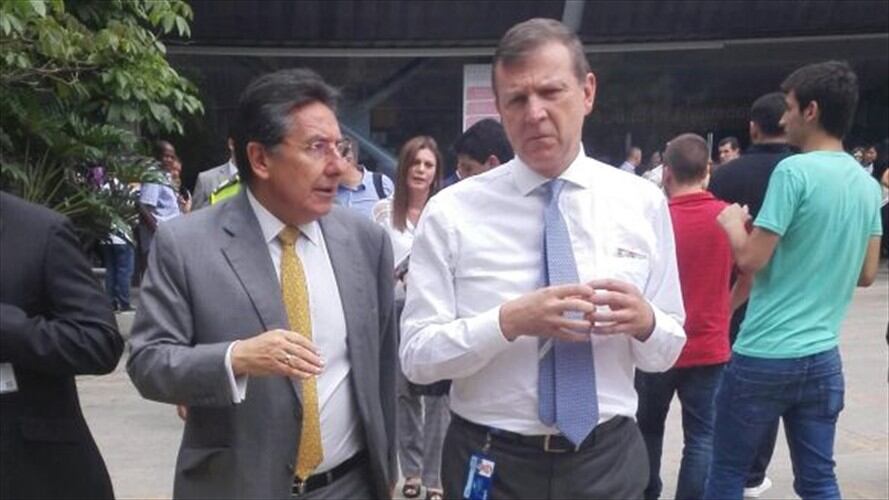 El fiscal General de la Nación, Néstor Humberto Martínez. Foto: La W/ Evelyn Ortíz.