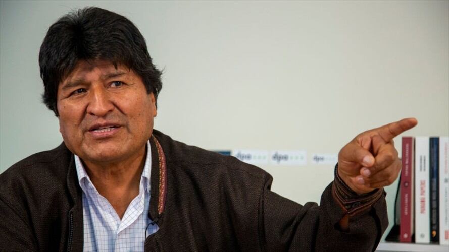 Morales abandonó su país el pasado 11 de noviembre después de que las Fuerzas Armadas le recomendaran dejar el cargo y recibió asilo en México.. Foto: Getty Images. Foto: Getty Images