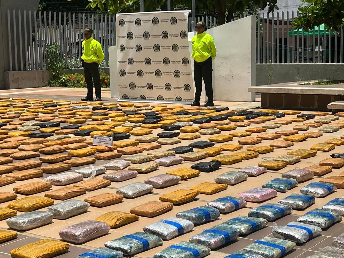 Policía de Cartagena ha incautado más 500 kilos de droga durante el año 2025