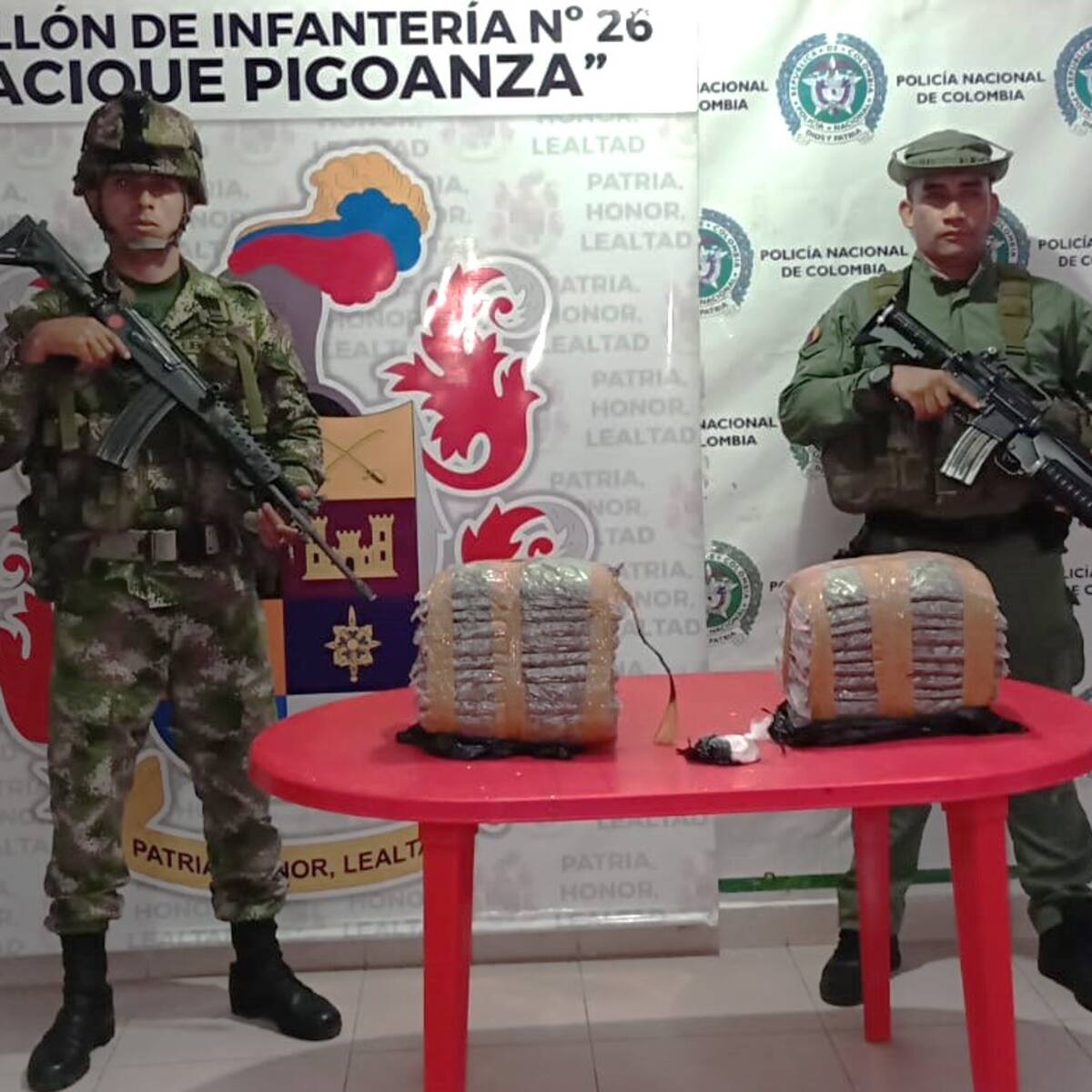 Ocho kilos de marihuana tipo Cripy fueron abandonados en carreteras del Huila