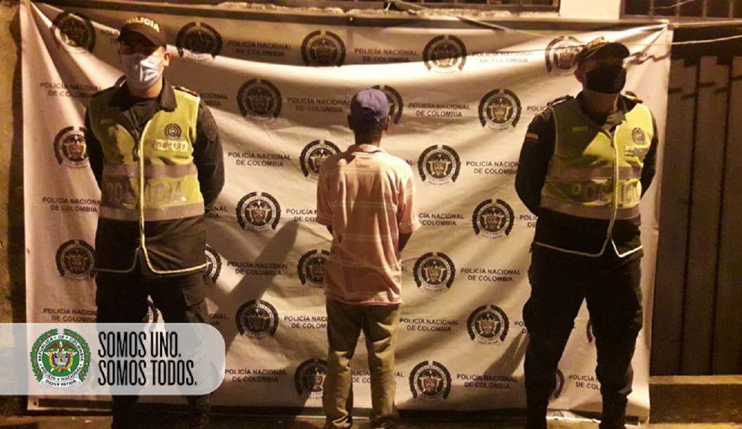 Capturado por presunto tráfico de estupefacientes.