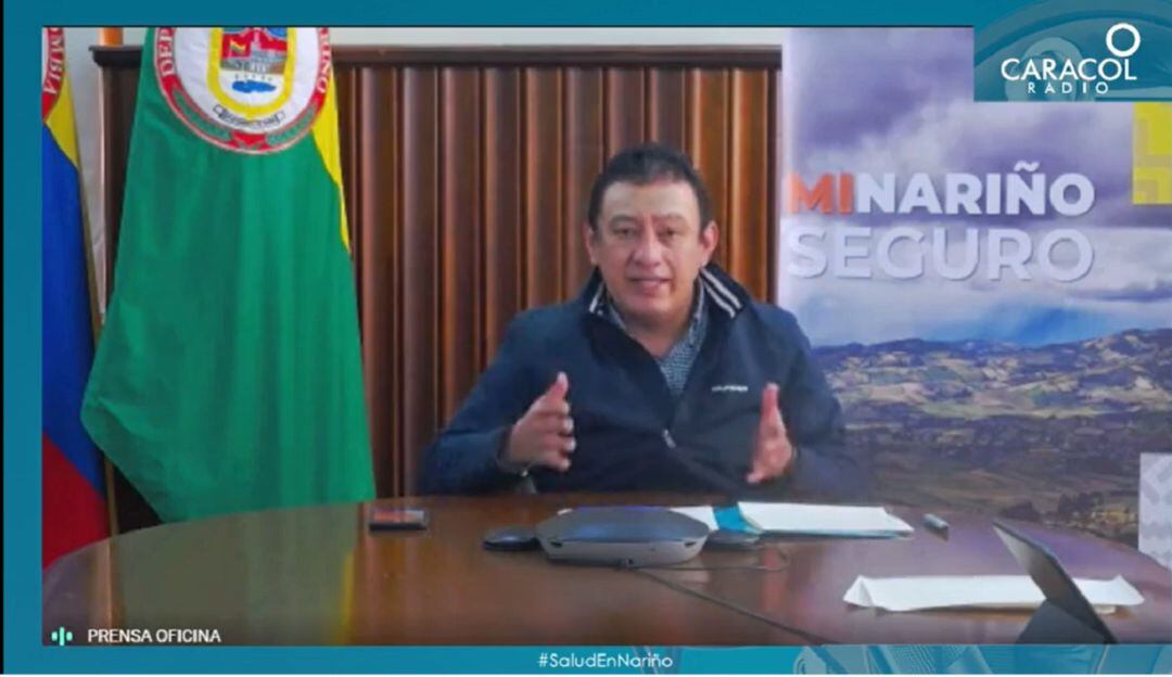 Gobernador de Nariño John Rojas
