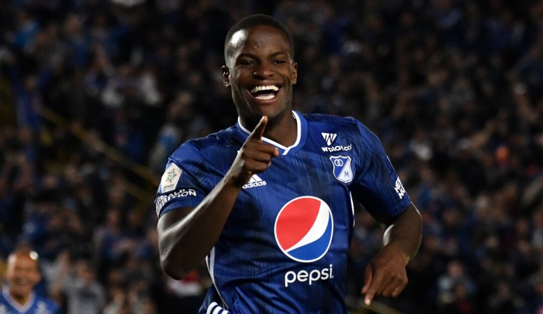 Andrés Felipe Román con Millonarios en 2019