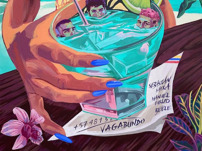 Sebastián Yatra celebra el verano 2023 con su nuevo sencillo “vagabundo”