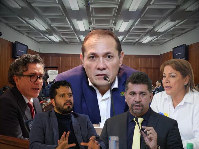 Comisión Séptima // Se hundió la reforma laboral del Gobierno Petro: reacciones y tensiones del sector político // fotos de archivo