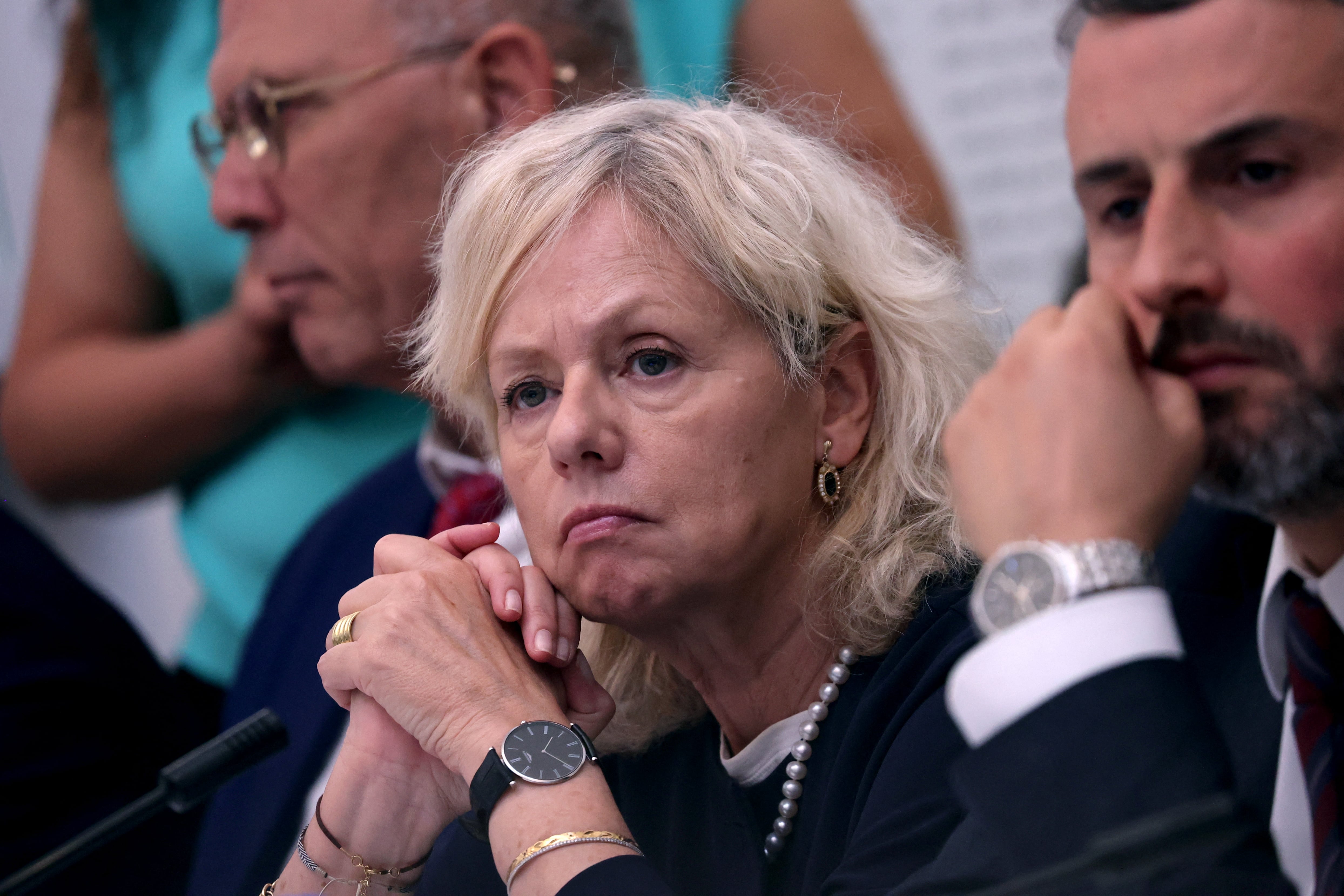 La Fiscal General de Israel, Gali Baharav-Miara.
(Foto de GIL COHEN-MAGEN/POOL/AFP vía Getty Images)